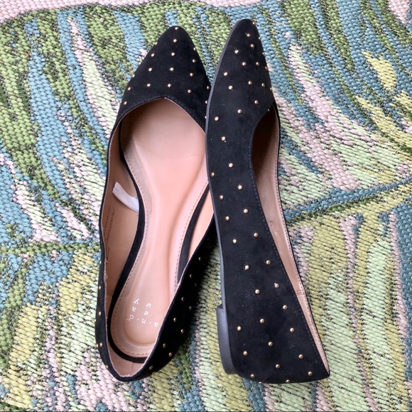 A New Day • Black Suede Flats - Picture 5 of 7
